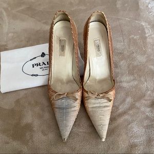 Authentic pre- owned Prada Heels